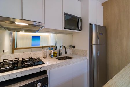 Studio à venda com 26m², 1 quarto e sem vagaSala/Cozinha