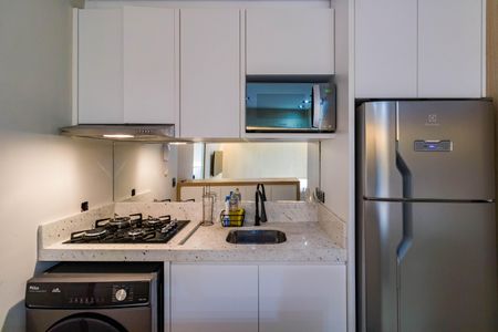 Studio à venda com 26m², 1 quarto e sem vagaSala/Cozinha
