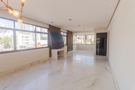 Sala de apartamento à venda com 4 quartos, 158m² em Serra, Belo Horizonte