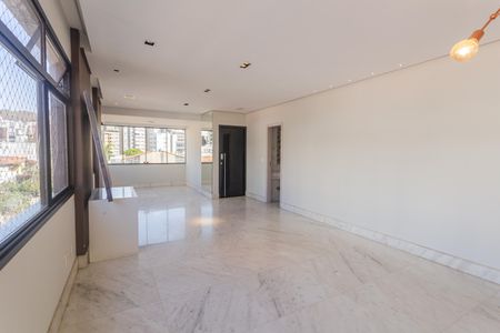Sala de apartamento à venda com 4 quartos, 158m² em Serra, Belo Horizonte