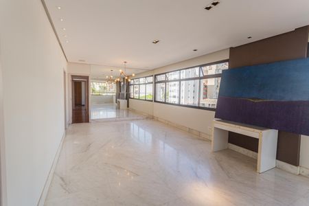 Sala de apartamento à venda com 4 quartos, 158m² em Serra, Belo Horizonte