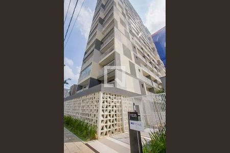 Apartamento para alugar com 31m², 1 quarto e sem vaga Apartamento para alugar com 31m², 1 quarto e sem vagaFachada