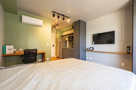 Studio para alugar com 25m², 1 quarto e sem vaga Studio para alugar com 25m², 1 quarto e sem vagaStudio