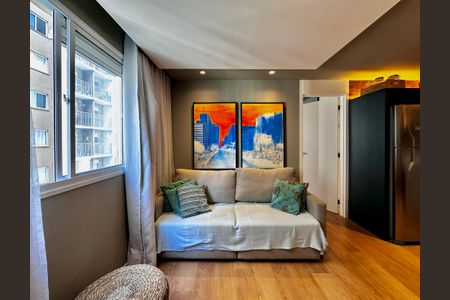 Apartamento à venda com 32m², 1 quarto e sem vaga Apartamento à venda com 32m², 1 quarto e sem vagaSala