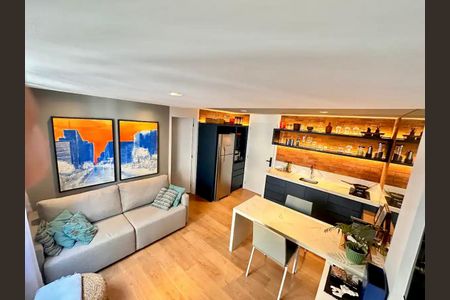 Apartamento à venda com 32m², 1 quarto e sem vaga Apartamento à venda com 32m², 1 quarto e sem vagaSala