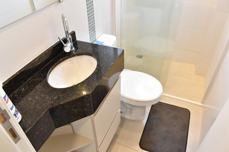 Studio para alugar com 42m², 1 quarto e sem vagaBanheiro