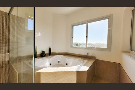 Casa de condomínio para alugar com 377m², 3 quartos e 2 vagasBanheiro da Suíte Master