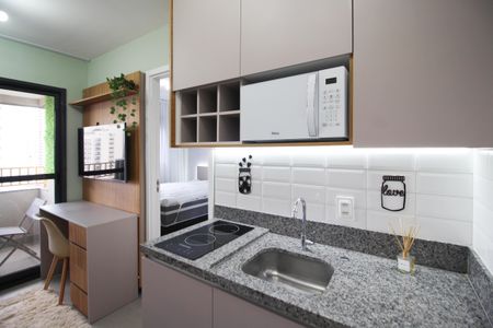 Apartamento à venda com 27m², 1 quarto e sem vagaCozinha