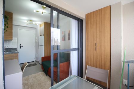 Varanda de apartamento à venda com 1 quarto, 27m² em Vila Olímpia, São Paulo
