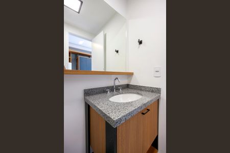 Studio para alugar com 24m², 1 quarto e sem vaga Studio para alugar com 24m², 1 quarto e sem vagaBanheiro