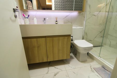 Apartamento à venda com 80m², 2 quartos e sem vagaBanheiro Social