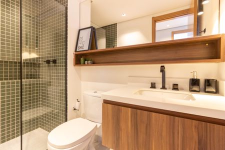 Apartamento à venda com 120m², 3 quartos e 2 vagas Apartamento à venda com 120m², 3 quartos e 2 vagasBanheiro Social