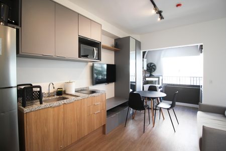 Studio para alugar com 27m², 1 quarto e sem vaga Studio para alugar com 27m², 1 quarto e sem vagaStudio