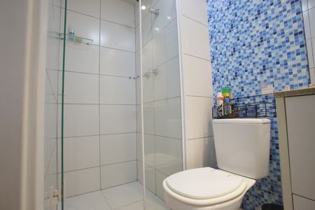 Apartamento à venda com 123m², 3 quartos e 2 vagasBanheiro do Quarto 3 - Segundo Andar