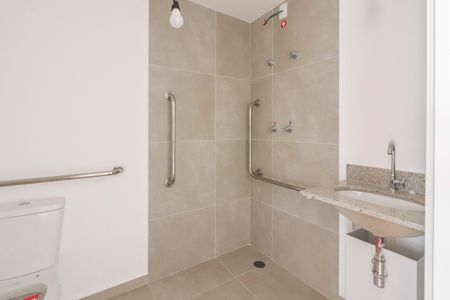 Studio à venda com 25m², 1 quarto e sem vaga Studio à venda com 25m², 1 quarto e sem vagaBanheiro
