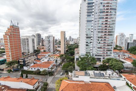Studio à venda com 26m², 1 quarto e sem vagaVista da churrasqueira
