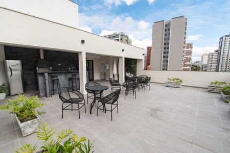 Studio à venda com 26m², 1 quarto e sem vagaChurrasqueira