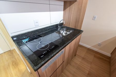 Studio à venda com 26m², 1 quarto e sem vagaCozinha