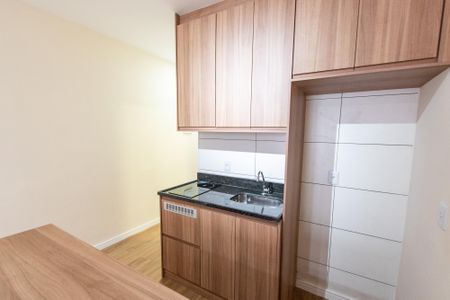 Studio à venda com 26m², 1 quarto e sem vagaCozinha