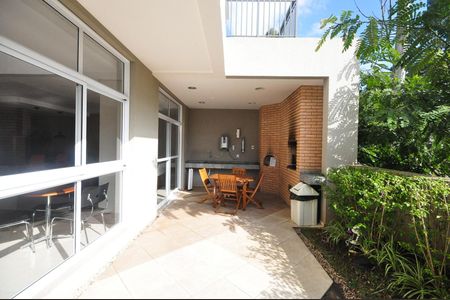 Apartamento à venda com 38m², 1 quarto e 1 vagaChurrasqueira