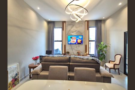 Casa de condomínio para alugar com 220m², 3 quartos e 2 vagasSala 