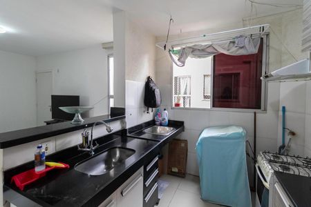 Apartamento à venda com 53m², 2 quartos e 1 vagaCozinha e Área de Serviço