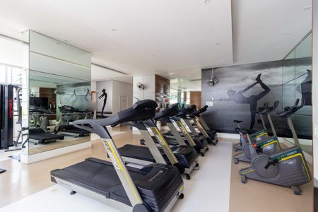 Apartamento para alugar com 55m², 1 quarto e 1 vaga Apartamento para alugar com 55m², 1 quarto e 1 vagaAcademia