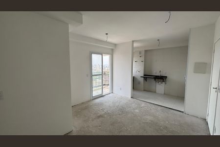 Sala de apartamento à venda com 2 quartos, 54m² em Vila Metalúrgica, Santo André
