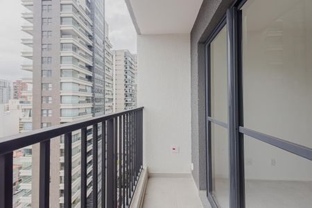 Studio para alugar com 25m², 1 quarto e sem vagaVaranda