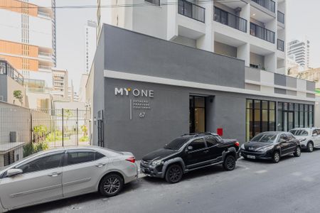 Studio para alugar com 25m², 1 quarto e sem vagaFachada