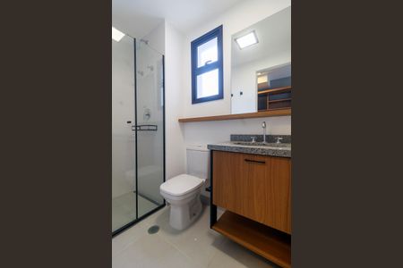 Studio para alugar com 24m², 1 quarto e sem vaga Studio para alugar com 24m², 1 quarto e sem vagaBanheiro