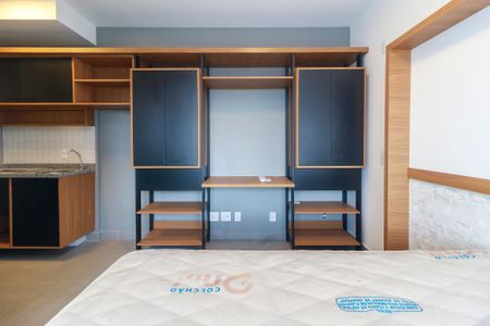 Studio de kitnet/studio para alugar com 1 quarto, 24m² em Santo Amaro, São Paulo