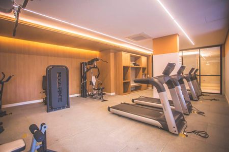 Studio para alugar com 27m², 1 quarto e sem vagaAcademia