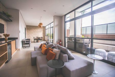 Studio para alugar com 27m², 1 quarto e sem vagaÁrea comum - Salão de festas