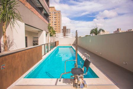 Studio para alugar com 27m², 1 quarto e sem vagaPiscina