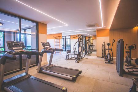 Studio para alugar com 27m², 1 quarto e sem vagaAcademia