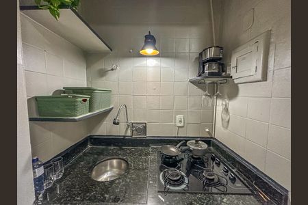 Studio à venda com 20m², 1 quarto e sem vagaCozinha