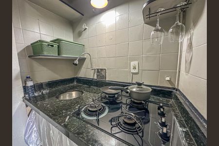 Studio à venda com 20m², 1 quarto e sem vagaCozinha