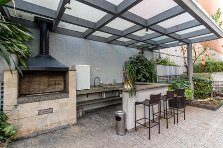 Studio para alugar com 30m², 1 quarto e 1 vagaChurrasqueira