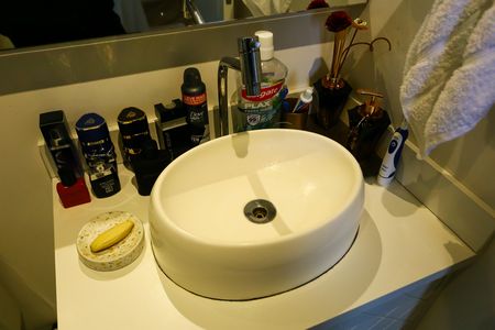 Apartamento para alugar com 63m², 2 quartos e 1 vaga Apartamento para alugar com 63m², 2 quartos e 1 vagaBanheiro da Suíte
