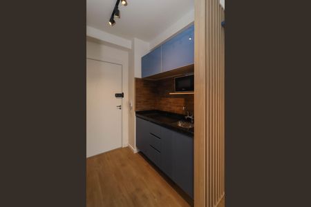 Studio para alugar com 28m², 1 quarto e sem vaga Studio para alugar com 28m², 1 quarto e sem vagaSala/Cozinha