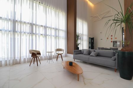 Studio para alugar com 28m², 1 quarto e sem vaga Studio para alugar com 28m², 1 quarto e sem vagaHall social