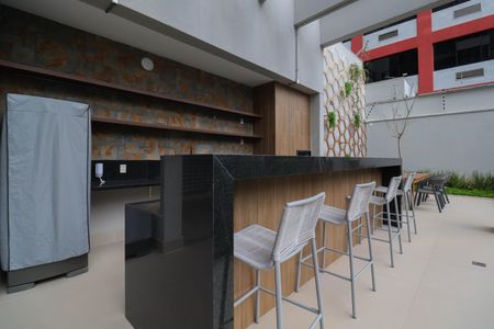 Studio para alugar com 28m², 1 quarto e sem vaga Studio para alugar com 28m², 1 quarto e sem vagaÁrea comum - Churrasqueira