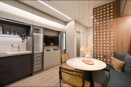 Apartamento à venda com 25m², 1 quarto e sem vagaCozinha