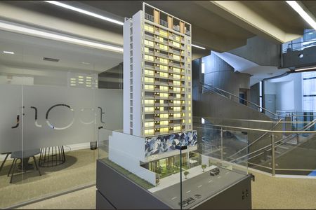 Apartamento à venda com 25m², 1 quarto e sem vagaMaquete do Prédio