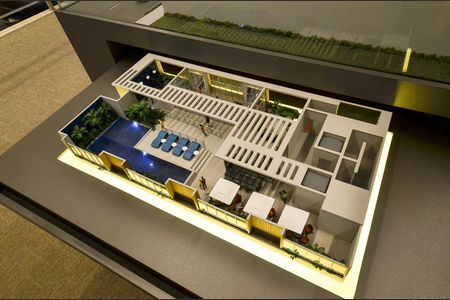 Apartamento à venda com 25m², 1 quarto e sem vagaMaquete do Prédio