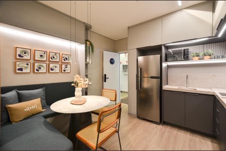 Apartamento à venda com 25m², 1 quarto e sem vagaCozinha