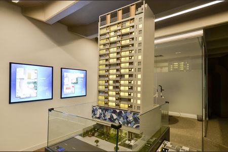 Apartamento à venda com 25m², 1 quarto e sem vagaMaquete do Prédio