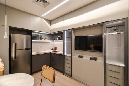 Apartamento à venda com 25m², 1 quarto e sem vagaCozinha