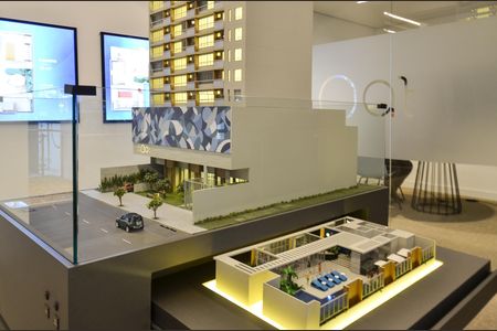 Apartamento à venda com 25m², 1 quarto e sem vagaMaquete da Área Comum